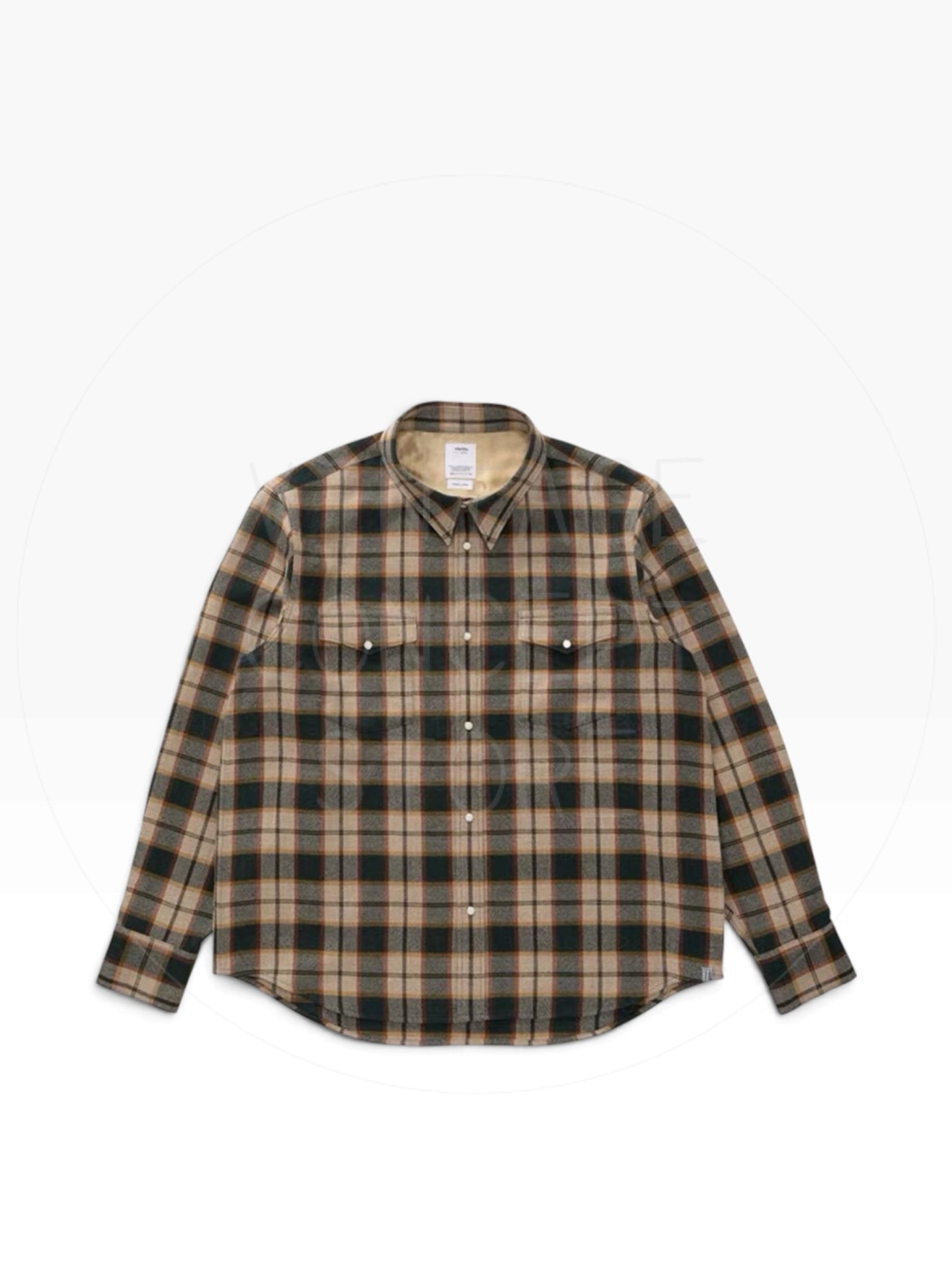visvim 26AW MERIDIAN CHECK L/S